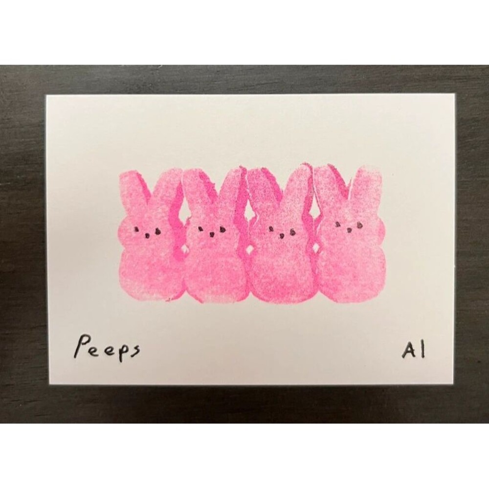 Ana Inciardi Mini Print - Peeps